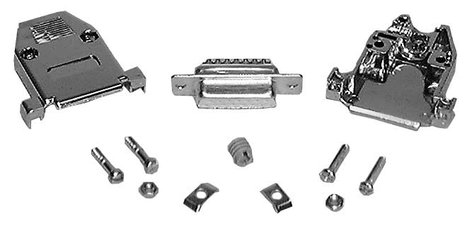 Philmore 70-6525 DB25 Male Connector Kit (Crimp Type)