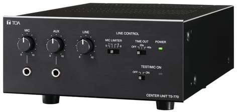TOA TS770CU TS-770 Center Unit for TS-770 Series Conference System TS770CU