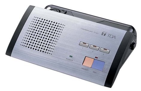 TOA TS901Y Infrared Station with "Vote No" Microphone TS901Y