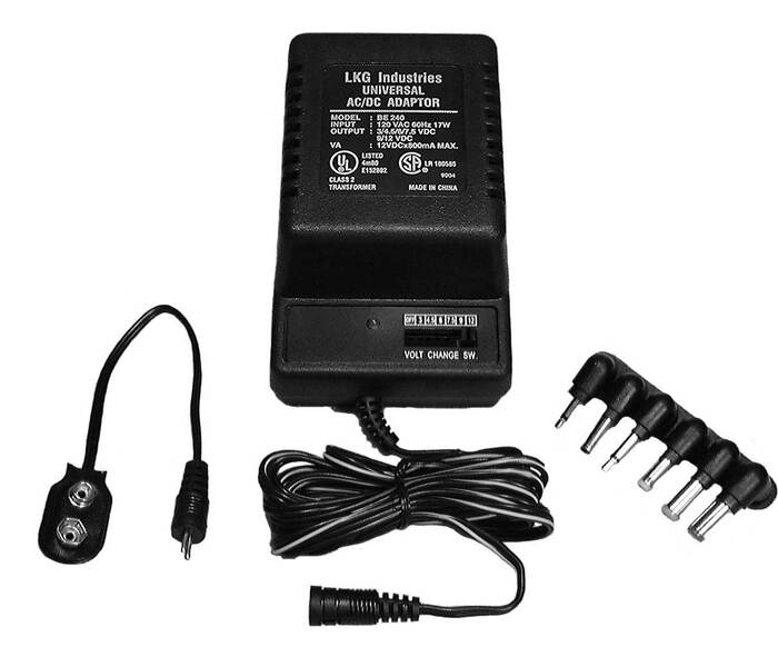 Philmore BE240 3-12VDC 800mA Universal AC/DC Adapter BE240