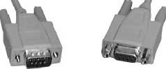 Philmore C182B 10 ft. DB9 Male to Male Cable (No Blister Pack) C182B