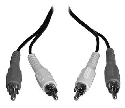 Philmore CAG39 25 ft. 2x Gold RCA Male to Male Stereo Jumper Cable CAG39