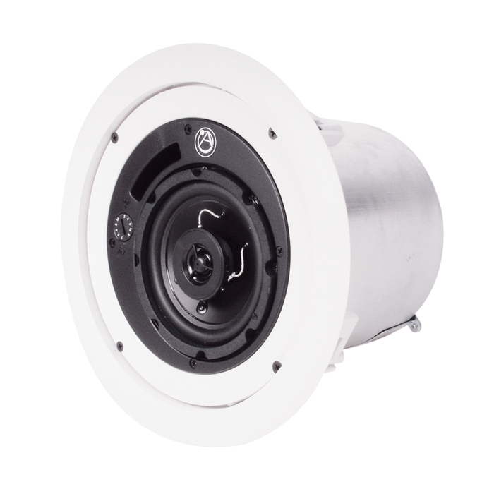 Atlas Sound FAP42T 4" Coaxial Speaker System with 70/100V 16W Transformer, Priced Individually, Sold in Pairs FAP42T