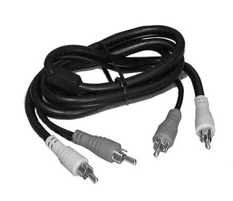 Philmore VCK4T 6 Ft. Video Dubbing Cable (with Gold-Plated Connectors For Mono Recording)