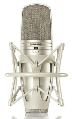 Shure KSM44A/SL Multi-Pattern Large Dual Diaphragm Side-Address Condenser Microphone KSM44A/SL