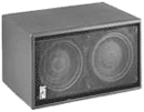 Bag End D10E-I 10" Dual Subwoofer Speaker With Painted Installation Finish