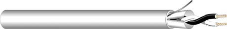 West Penn 295-500-WP Wire, 2 Conductor, 14 Gauge, Stranded, Gray, 500' Spool 295-500-WP