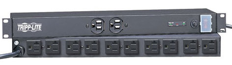 Tripp Lite ISOBAR12-20ULTRA Isobar 12-Outlets Surge Protector With 5-20P Plug, 1 Rack Unit