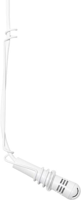 AKG CHM99-WHITE Hanging Microphone with Spring Steel Clamp, Cardioid, Condenser, White CHM99-WHITE