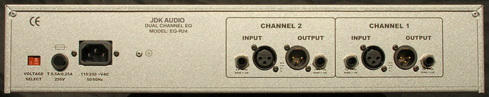 JDK Audio R24-JDK 4-Band Equalizer, Dual Channel