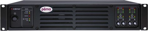 Ashly PEMA4250C Power Amplifier, 4x250W @ 4 Ohm, w/8x8 DSP Matrix, CobraNet Added PEMA4250C