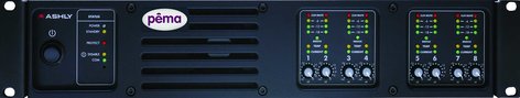 Ashly PEMA8250 Power Amplifier, 8x250W @ 4 Ohm, w/8x8 DSP Matrix PEMA8250
