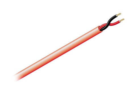 West Penn D990-1000 Fire Alarm Cable, 2 Conductors, 16 Gauge, Shielded D990-1000