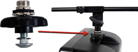 Galaxy Audio MBA Mic Boom Adaptor MBA