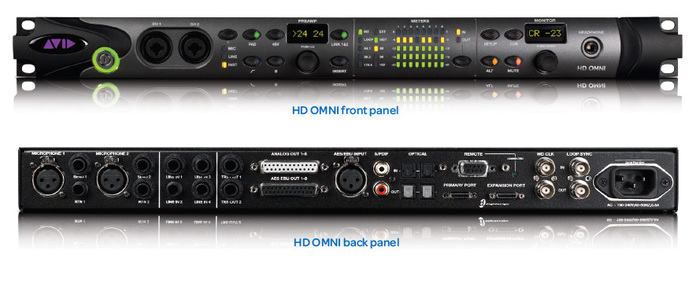 Avid HD OMNI Audio Interface For Pro Tools HDX And HD Native