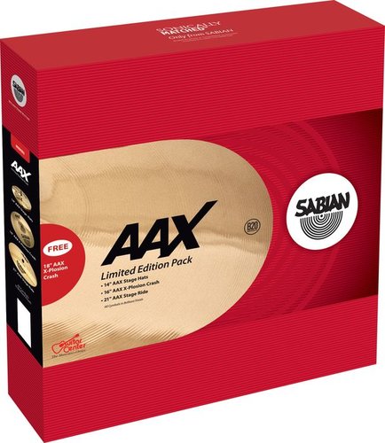 Sabian Limited Edition AAX Cymbal Pack AA Performance Series Cymbal Pack 25005XXP