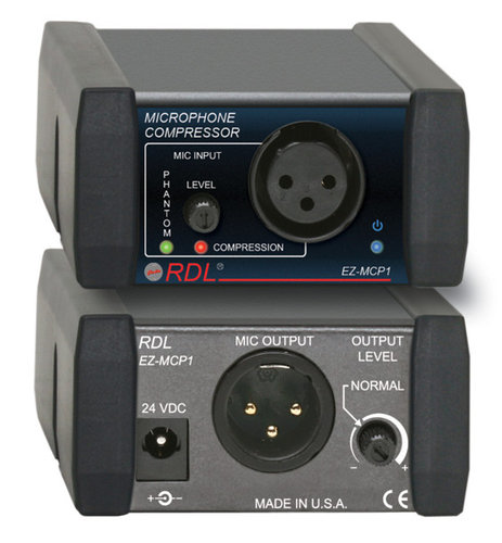Radio Design Labs EZ-MCP1 Microphone Compressor with Power Supply EZ-MCP1