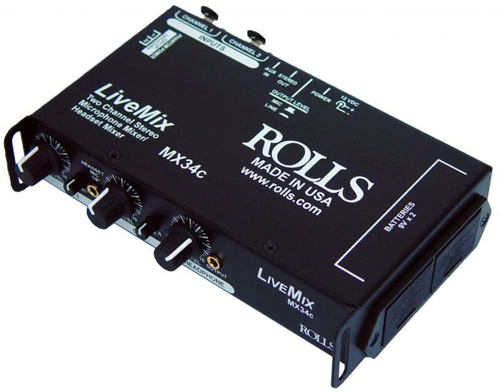 Rolls MX34c 2-Channel AV Mixer