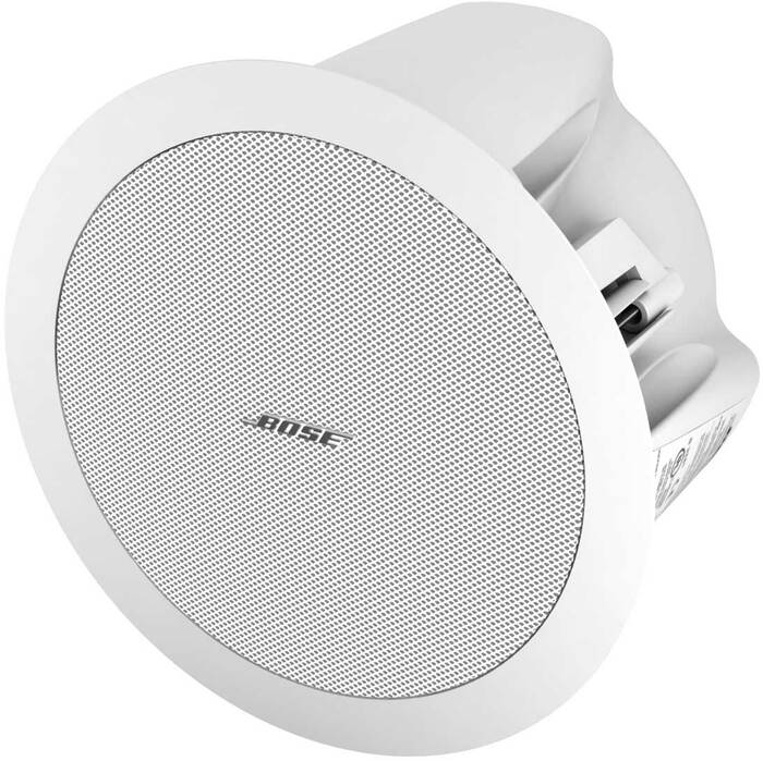Bose DS-16F-WHITE FreeSpace Ceiling Loudspeaker, Multi-Tap Transformer, 2.25" Full-Range, 16W @ 8 Ohms, White DS-16F-WHITE