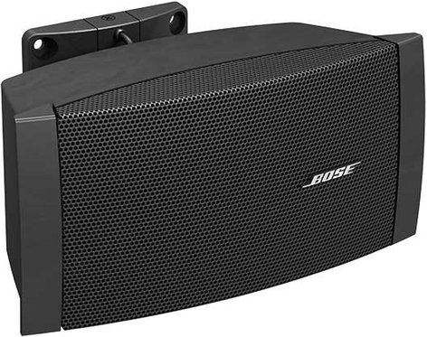 Bose DS-16S-BLACK FreeSpace Surface-Mount Loudspeaker, Indoor, Multi-Tap Transformer, 70V, 16W @ 8 Ohms, Black DS-16S-BLACK