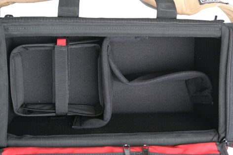 Porta-Brace DCO-1R DSLR Organizer (Black, Red)