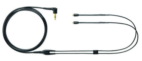 Shure EAC64BK 64" Replacement Detachable Earphone Cable For SE Series In-Ear Monitors, Black