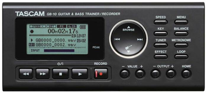 Tascam GB-10 Guitar And Bass Trainer / Recorder