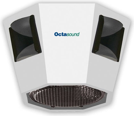 Octasound SP820A Central Speaker System: 12" Woofer, 4x 6"x6" Compression Horn/Drivers SP820A