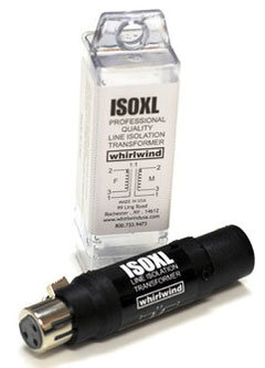 Whirlwind ISO-XL Line Isolation Transformer With XLR Connections