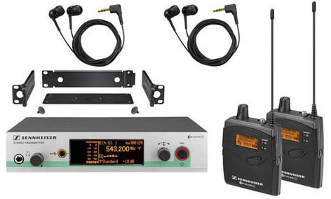 Sennheiser EW 300-2 IEM G3 In-Ear Monitor System EW3002IEM-G3
