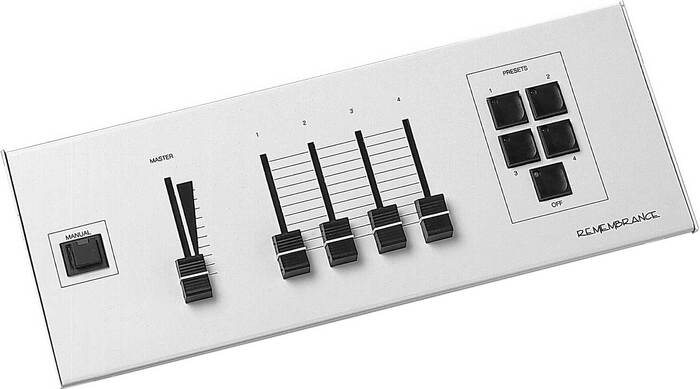Leviton RMB81-112 8-Gang Remembrance DMX Station - Master & 12 Sliders RMB81-112