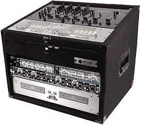 Odyssey CXC904 9RU Top, 4 Vertical RU Combo Rack CXC904