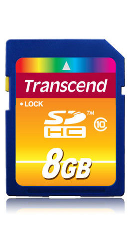 Transcend TS8GSDHC10 8GB Class10 SDHC Memory Card