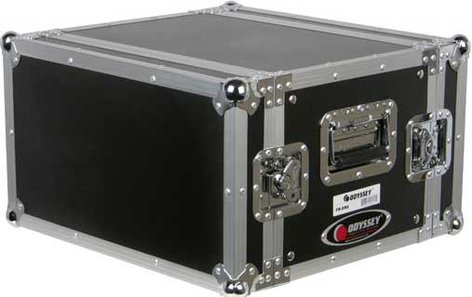 Odyssey FRER6 Effects Rack Case, 6 Rack Units