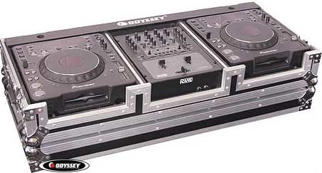 Odyssey FZ10CDJW DJ Coffin Case with Wheels FZ10CDJW