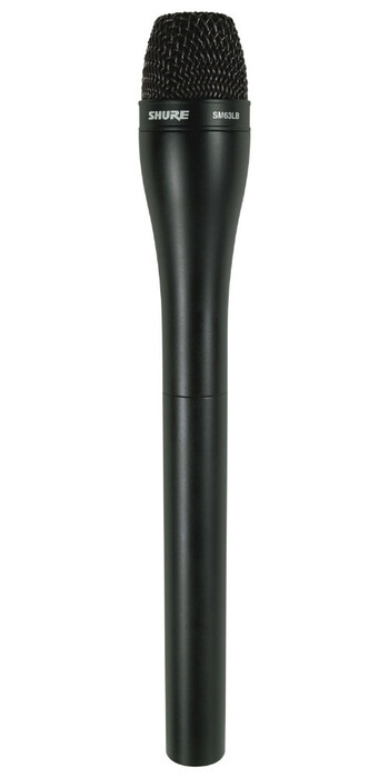 Shure SM63LB Compact Lightweight Handheld Microphone SM63LB