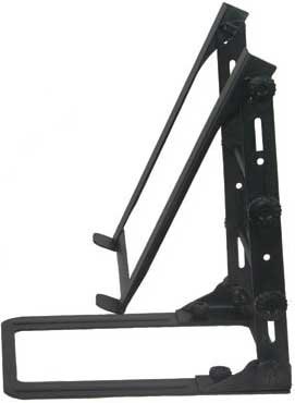 Odyssey LSTANDM Table Top Adjustable Mobile L Stand With Clamps, Black