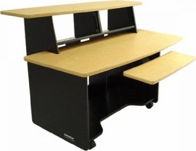 Omnirax PRESTO-PLYWOOD Presto Audio/Video/Computer Workstation (Plywood, 8 RU Total) PRESTO-PLYWOOD