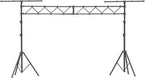 On-Stage LS7730 5.4''-10.7' Lighting Stand With 10' Truss