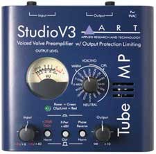 ART Tube MP Studio V3 Tube Microphone Preamp TUBE-MP-STUDIO-V3