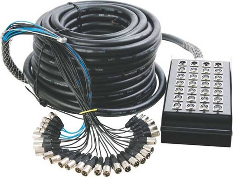 On-Stage Stands SNK244100 100 ft. 24x4 Stage Snake SNK244100