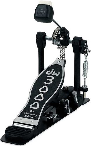 DW DWCP3000 Kick Pedal, Single, 3000 Series, Dual Chain