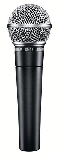 Shure SM58CN Dynamic Microphone with XLR Cable SM58CN