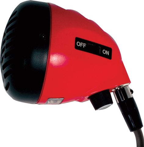 Peavey H-5C Cherry Bomb Red Harmonica Microphone (with Black Grill) H-5C