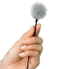 TecNec REM-MCATB Micro-Cat Miniature Fuzzy Windscreen, Black REM-MCATB