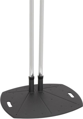 Premier Mounts PSD-TL72 Lightweight Reinforced Plasma TV Floor Stand with 2x 72" Chrome Poles PSD-TL72