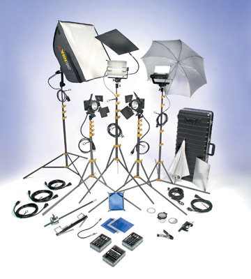 Lowel Light Mfg DVP-95 DV PRO 55 Kit w/Tota/Omni Case DVP-95
