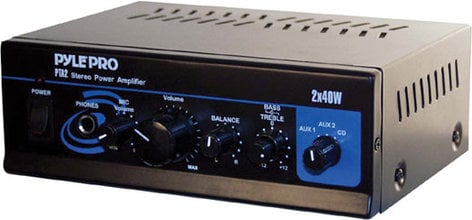 Pyle Pro PTA2 2x40W Mini Stereo Amplifier PTA2