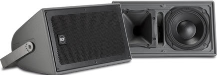 RCF P3108 300W RMS Indoor/Outdoor Two-Way Weatherproof Speaker System with 90x60 Contstant Directivity Horn P3108