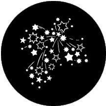 Rosco Laboratories 78123 "Stars 8" Gobo 78123